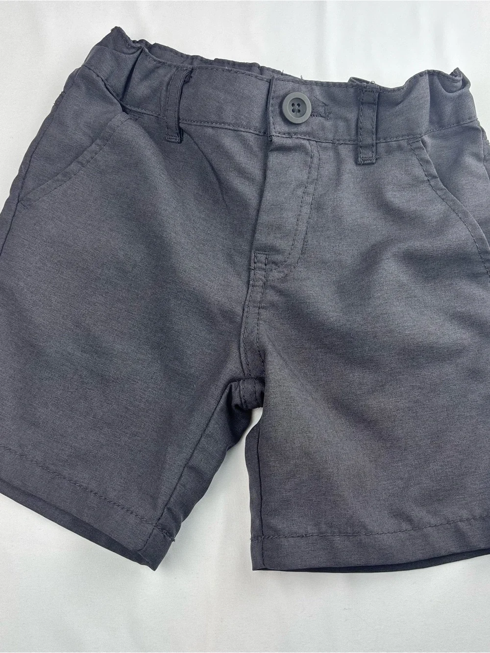 Cat & Jack Dark Gray Boys 4T Pull-On Shorts Elastic Waist